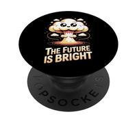 Sarcasmo Umorismo divertente Citazioni future divertenti Il futuro è luminoso PopSockets PopGrip Adesivo