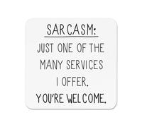 Sarcasmo Uno Dei Molti Servizi Magnete Da Frigo - Scherzo Divertente