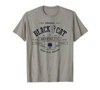 Sarcastic Black Cat Witch Brewing CO Pozioni caffè Magico Maglietta