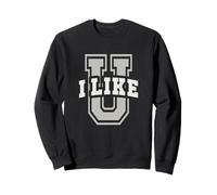 Sarcastic University Mi Piace Te School Academy Do The Thing Felpa