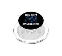 Sarcastico dicendo che non capiscono la fantasia oscura PopSockets PopGrip per MagSafe