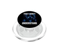 Sarcastico dicendo che non capiscono la fantasia oscura PopSockets PopGrip per MagSafe