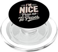Sarcastico Dicendo Sono Bello Pero No Te Pases Umorismo Donne Uomini PopSockets PopGrip per MagSafe