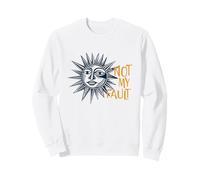 Sarcastico Dire Non è Colpa mia con Artsy Sun Felpa