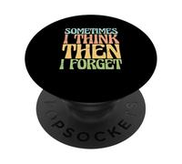 Sarcastico dire sarcasmo a volte penso e poi dimentico PopSockets PopGrip Adesivo