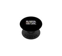 Sarcastico divertente dire attento a chi odi PopSockets PopGrip Adesivo