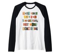 Sarcastico è ciò Che è, ma ciò Che è Anche Maglia con Maniche Raglan