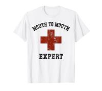 Sarcastico Esperto Bocca a Bocca Esperto Fuori Servizio Viaggio Maglietta