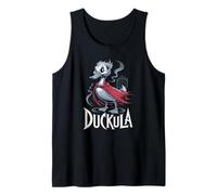 Sarcastico Halloween Conte DUCKULA Fattoria Anatra Horror Pollo Canotta