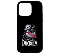Sarcastico Halloween Conte DUCKULA Fattoria Anatra Horror Pollo Custodia per iPhone 15 Pro Max