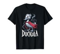Sarcastico Halloween Conte DUCKULA Fattoria Anatra Horror Pollo Maglietta
