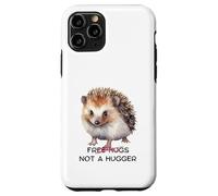Sarcastico Hedgehog No Hugs Not a Hugger Spikey Animal donne Custodia per iPhone 11 Pro
