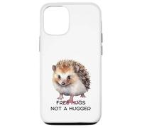 Sarcastico Hedgehog No Hugs Not a Hugger Spikey Animal donne Custodia per iPhone 12/12 Pro