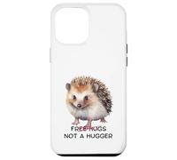 Sarcastico Hedgehog No Hugs Not a Hugger Spikey Animal donne Custodia per iPhone 12 Pro Max