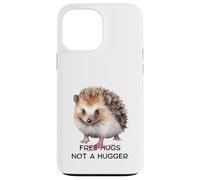 Sarcastico Hedgehog No Hugs Not a Hugger Spikey Animal donne Custodia per iPhone 13 Pro Max
