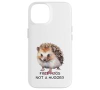 Sarcastico Hedgehog No Hugs Not a Hugger Spikey Animal donne Custodia per iPhone 14