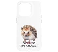 Sarcastico Hedgehog No Hugs Not a Hugger Spikey Animal donne Custodia per iPhone 15 Pro
