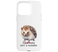 Sarcastico Hedgehog No Hugs Not a Hugger Spikey Animal donne Custodia per iPhone 15 Pro Max