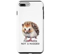 Sarcastico Hedgehog No Hugs Not a Hugger Spikey Animal donne Custodia per iPhone 7 Plus/8 Plus