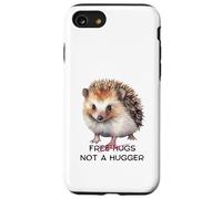 Sarcastico Hedgehog No Hugs Not a Hugger Spikey Animal donne Custodia per iPhone SE (2020) / 7/8