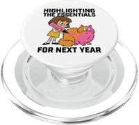 Sarcastico Ragazza Evidenziando Gatto Il Prossimo PopSockets PopGrip per MagSafe