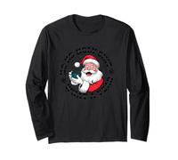 Sarcastico Santa - Ho Ho Holy Shit What a Year - Natale Maglia a Manica