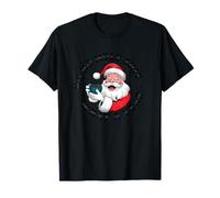 Sarcastico Santa - Ho Ho Holy Shit What a Year - Natale Maglietta