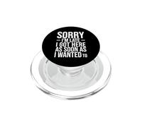 Sarcastico, scusa, sono arrivato in ritardo qui presto volevo dire PopSockets PopGrip per MagSafe