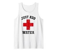 Sarcastico Solo Aggiungere Acqua Beach Camp Bagnini Nuotata Viaggio Canotta