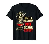 Sarcastico STEM BBQ Grill Termodinamica Esperto Joke Maglietta