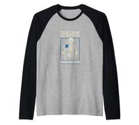Sarcastico True Crime Detective Couch Division Dicendo Maglia con Maniche Raglan