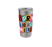 Sarcastico umorismo impassibile Gen X Boomer nostalgia anti-trambusto Bicchiere termico in acciaio inox doppia parete