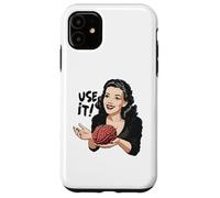 Sarcastico Vintage Usa Il Tuo Cervello Custodia per iPhone 11
