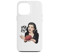 Sarcastico Vintage Usa Il Tuo Cervello Custodia per iPhone 13 Pro Max