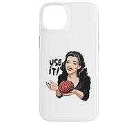 Sarcastico Vintage Usa Il Tuo Cervello Custodia per iPhone 14 Plus