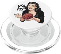 Sarcastico Vintage Usa Il Tuo Cervello PopSockets PopGrip per MagSafe