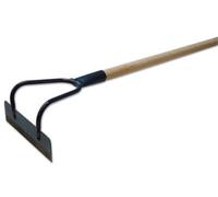 Sarchiatore Zappa per tuberi 2 Steli con manico in legno misura 18,5 cm Papillon