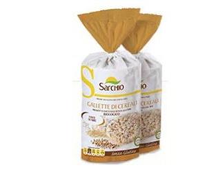Sarchio Gallette Ai Cereali Senza Glutine 100 g