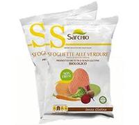 sarchio Sfogliette alle Verdure Bio 55 g Senza Glutine