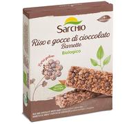 Sarchio Snack Riso E Gocce di Cioccolato Senza Glutine 80 g