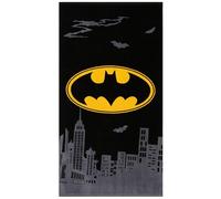 sarcia.eu Batman Telo mare e da bagno ad asciugatura rapida, 100% cotone, 70x140 cm OEKO-TEX (L)