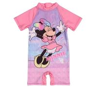sarcia.eu Disney Minnie Mouse Maglietta da Bagno Rosa per Bambina, a Maniche Corte, Protezione UV 50 (IT, Numero, 86, 92, Regular, Disney Minnie Mouse)