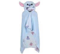 sarcia.eu DISNEY Stitch Calda coperta, coperta spessa con cappuccio, felpa-coperta SHERPA 120x150 cm OEKO-TEX (A)