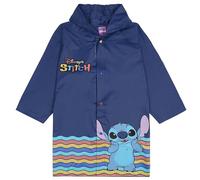 sarcia.eu DISNEY Stitch Impermeabile con cappuccio blu navy per ragazzi, mantella per ragazzo (IT, Numero, 98, 104, Regular, Blu)