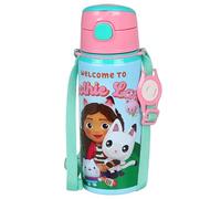 sarcia.eu Gabby’s Dollhouse Bottiglia termica in alluminio, boccaglio, bottiglia con tracolla 600ml