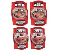 sarcia.eu Ginocchiere e gomitiere per Bicicletta, Monopattino, Pattini (Disney Cars)