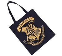 sarcia.eu Harry Potter Borsa shopping blu navy, borsa a tracolla in cotone 40x35x11 cm