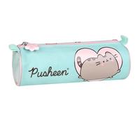 sarcia.eu Pusheen Astuccio per matite da ragazza, rotondo, tubo, astuccio per materiale scolastico, mint 22x8x8cm (Pusheen Rotondo B)