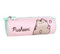 sarcia.eu Pusheen Astuccio per matite da ragazza, rotondo, tubo, astuccio per materiale scolastico, rosa 22x8x8cm (Pusheen Rotondo A)