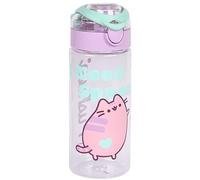 sarcia.eu Pusheen BOTTIGLIA PER ACQUA con beccuccio, BOTTIGLIA SCOLASTICA per bambine, SICURA senza BPA 500 ml (Pusheen A)